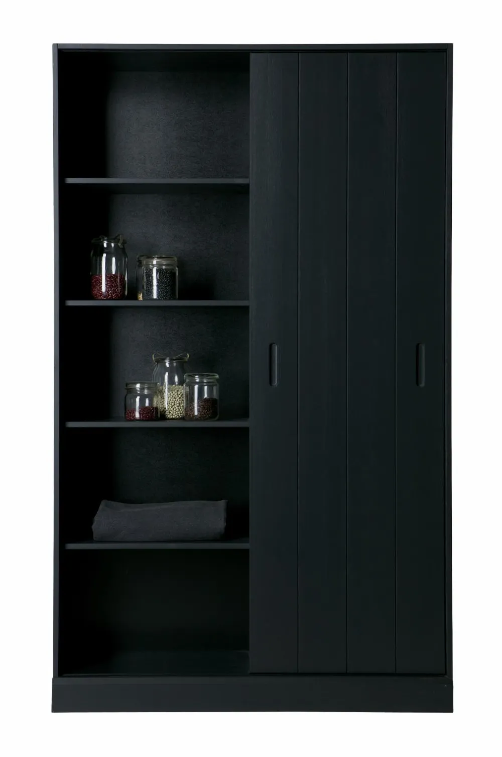 WOOOD Garderobeskab Move Mat sort