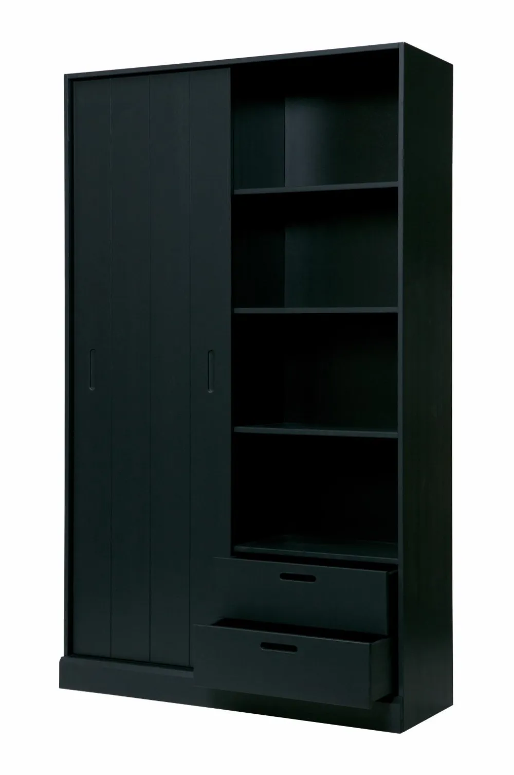 WOOOD Garderobeskab Move Mat sort