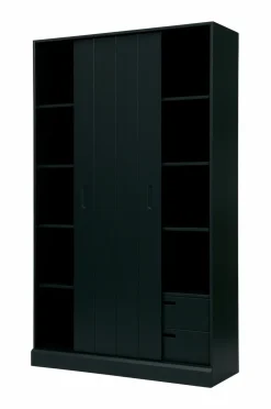 WOOOD Garderobeskab Move Mat sort