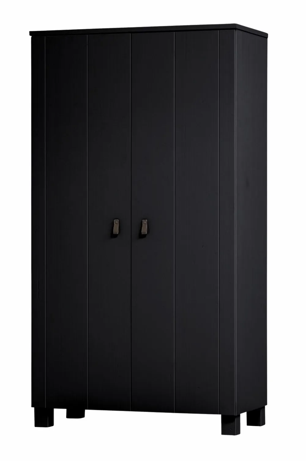 WOOOD Garderobeskabe>Garderobeskab Ties Sort