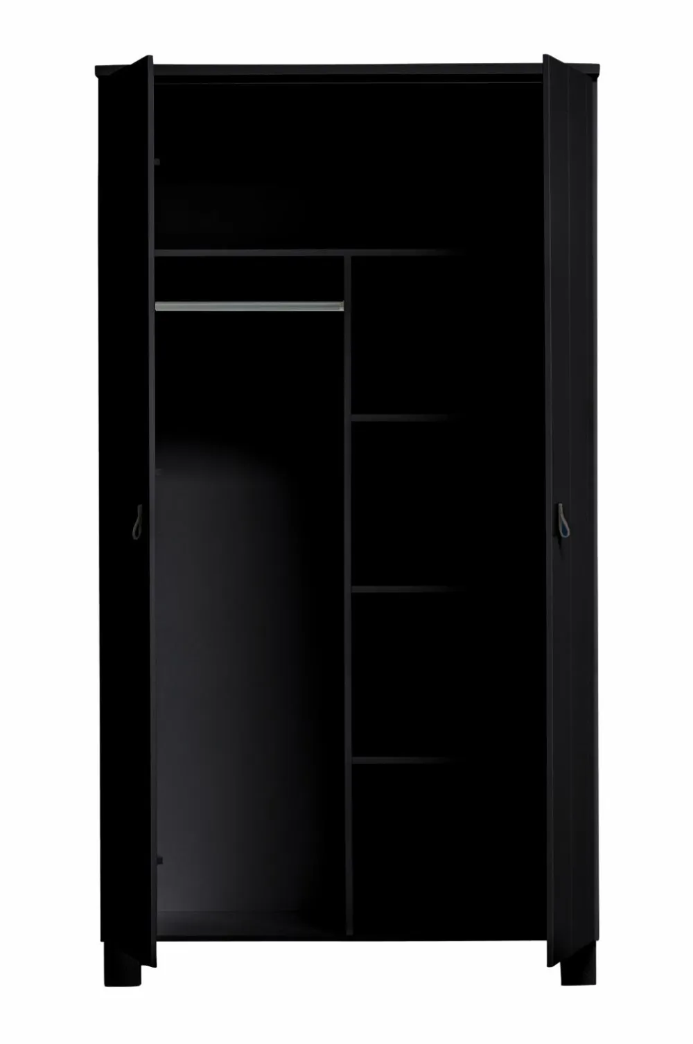 WOOOD Garderobeskabe>Garderobeskab Ties Sort