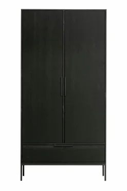 WOOOD Garderobeskab Adam Sort Online