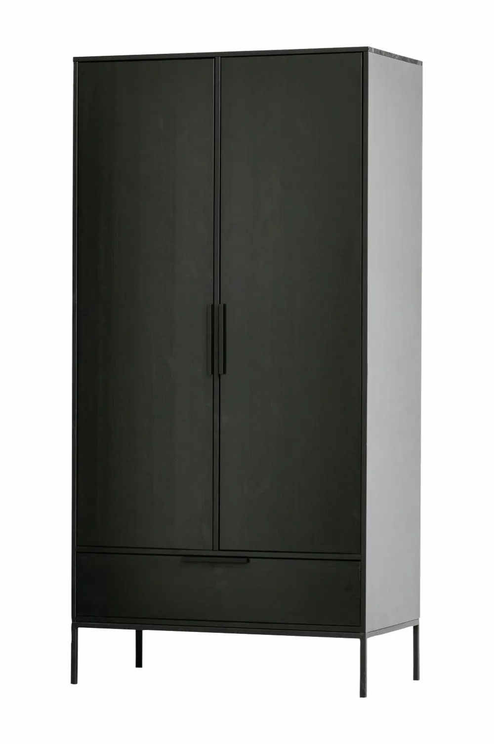 WOOOD Garderobeskab Adam Sort Online