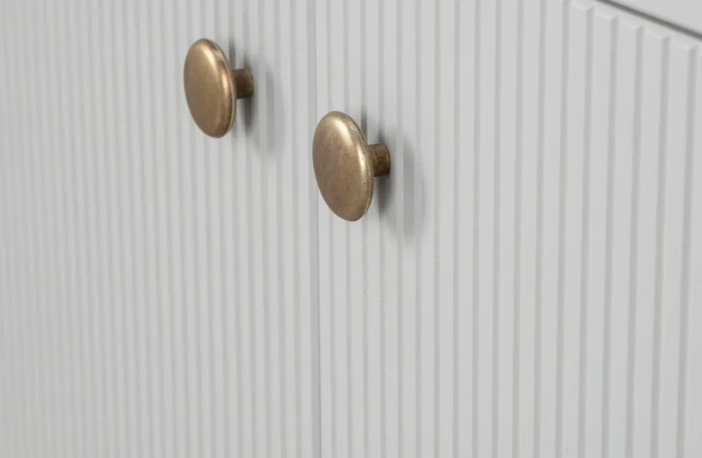 WOOOD Garderobeskabe>Garderobeskab Madu Lysegrå