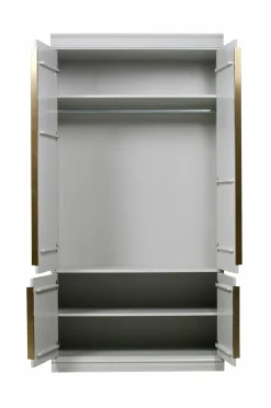 WOOOD Garderobeskab Organize, 215x110x62 cm Mist New