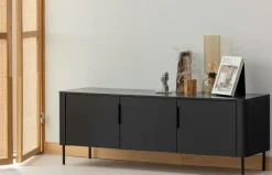 WOOOD Gunnar Tv-møbel Mat sort Online