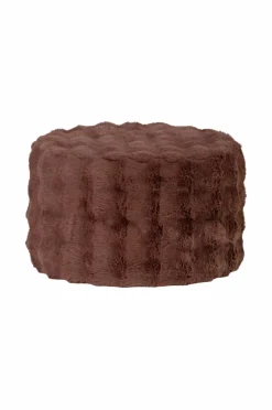WOOOD Puffer & Fodskamler>Oven Pouf Lav Brun