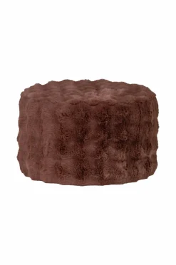 WOOOD Puffer & Fodskamler>Oven Pouf Lav Brun