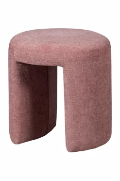 WOOOD Puffer & Fodskamler>Taburet Charlie Blush