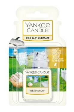 Yankee Candle Car Jar Ultimate Clean Cotton No Color Outlet