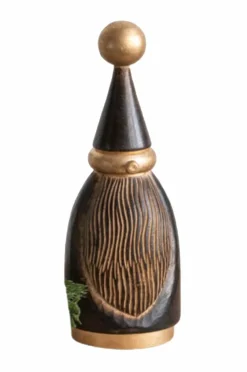 Zelected by Houze Pynteting>Dekoration Snemand petit Brun/guld