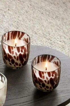 Zelected by Houze Rumduft>Duftlys Baby Oyster Brown Transpent/Brown