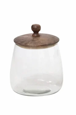 Zelected by Houze Køkkenopbevaring>Krukke Zulu Grand Brown klar, brun