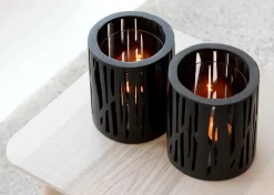 Zelected by Houze Lysestage Tozzi Sort træ Sale