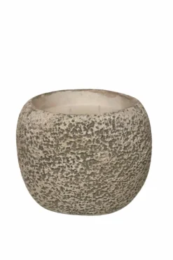 Zelected by Houze Stearinlys Tecopa grå,beige Hot