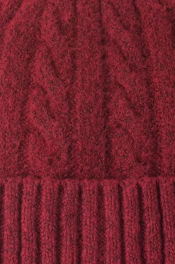 Zhenzi Hue Zh-romi 961-hood Burgundy red Hot