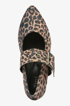 Zizzi Ballerinasko fWillow Leopard aop Clearance