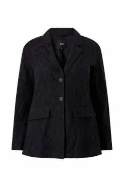 Zizzi Blazer mKimmy Lace Black Hot