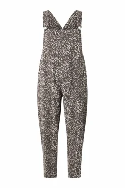 Zizzi Jumpsuits & Buksedragter>Buksekjole jUmma Dungaree Light Leo