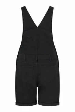 Zizzi Denimshorts jEvlia Dungaree Shorts Black Best
