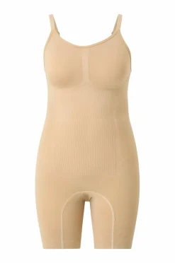 Zizzi Shaping>Formende jumpsuit Shapewear - medium support Nude