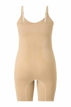 Zizzi Shaping>Formende jumpsuit Shapewear - medium support Nude