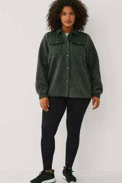 Zizzi Jakke Aophelia fleece Urban chic Sale