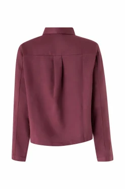 Zizzi Blazere & Veste>Jakke cAdora Indoor Bordeaux