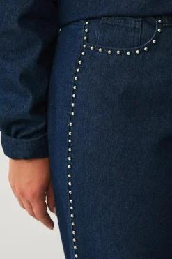 Zizzi Jeans jMavia Dark blue denim Hot