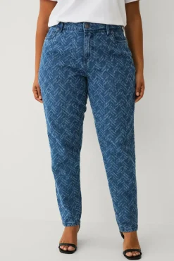 Zizzi Jeans jTami B.d. Zigzag New