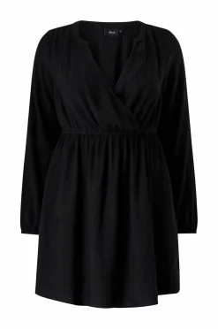 Zizzi Kjoler>Kjole caMonica L/S Abk Dress Black