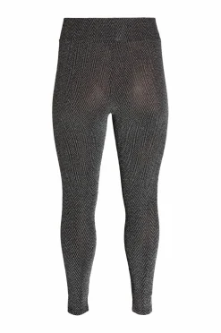 Zizzi Leggings caDiana Black W. Silver L. Best