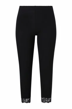 Zizzi Leggings Leggings 3/4 Lace Black Outlet