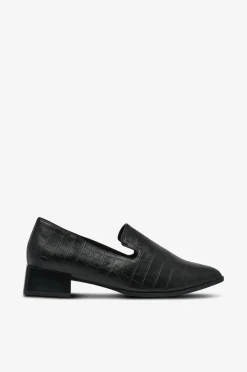 Zizzi Loafers fHazel med en bred pasform Black New