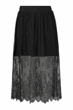 Zizzi Nederdele>Maxi nederdel miLovia, Maxi Skirt Black