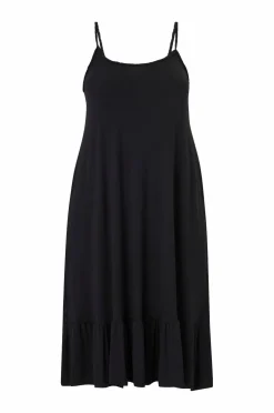 Zizzi Strandkjole sBraid S/L Blk Dress Black Online
