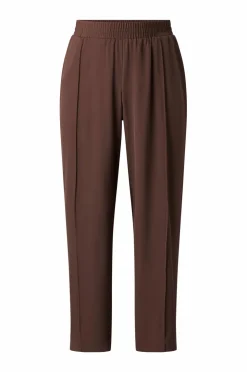 Zizzi Bukser>Sweatpants mClaudia Deep mahogany