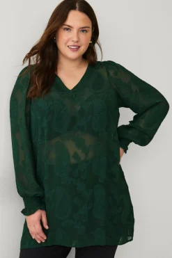 Zizzi Tunikaer>Tunika mBaka L/S Tunic Skarabæ