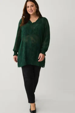 Zizzi Tunikaer>Tunika mBaka L/S Tunic Skarabæ