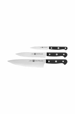 ZWILLING Knivsæt Gourmet 3 dele Silver-Black Clearance