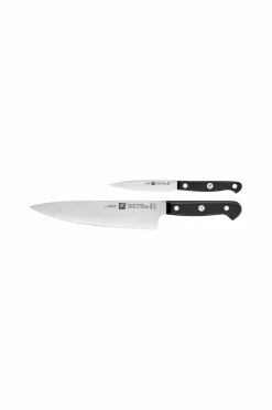 ZWILLING Køkkenknive & Knivtilbehør>Knivsæt Gourmet 2 dele Silver-Black