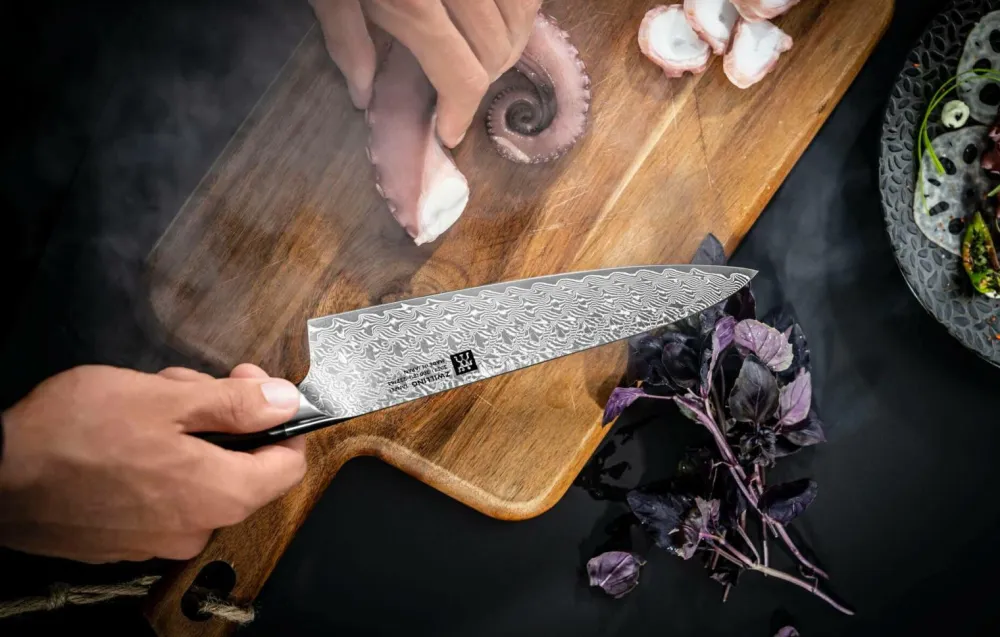 ZWILLING Kockkniv Tanrei 20 cm Brun, grå Clearance