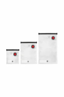 ZWILLING Sæt med vakuum påsar Fresh & Save S/M/L 10 dele Gennemsigtig Outlet