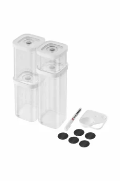 ZWILLING Startset Fresh & Save Cube S 6 dele Hvid, gennemsigtig Outlet