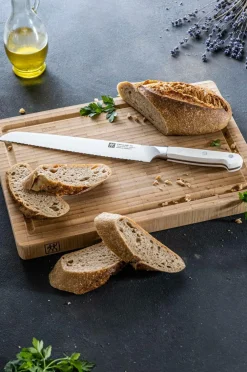 ZWILLING Køkkenknive & Knivtilbehør>Tandad brödkniv Pro le blanc 23 cm Hvid